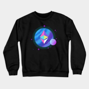 Ethereum Planet Crewneck Sweatshirt